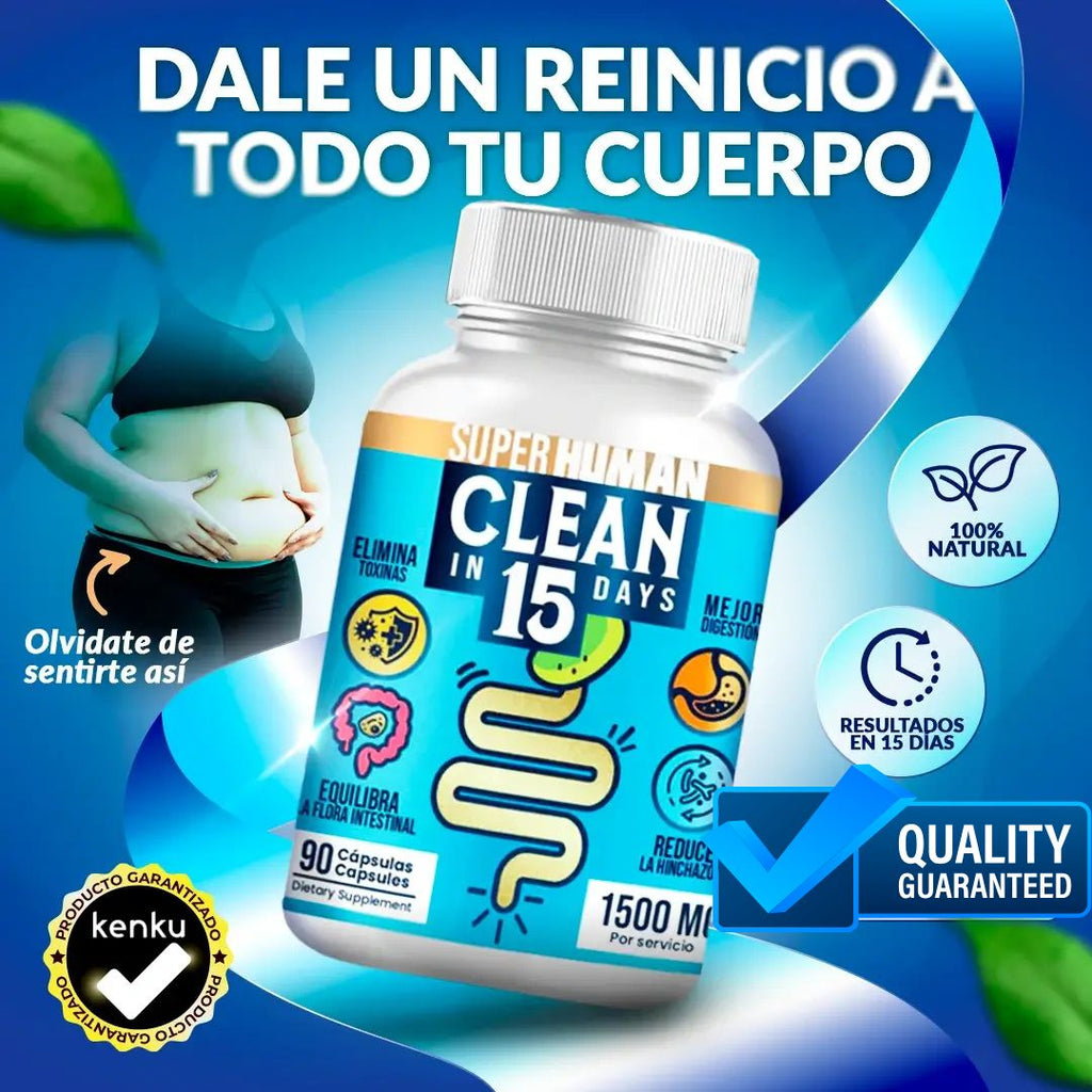 Clean15™ Limpieza Completa Estomacal en 15 días